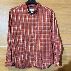 Columbia Casual Shirt - Mens Size XL - Button Up Long Sleeve Multicolor Plaid